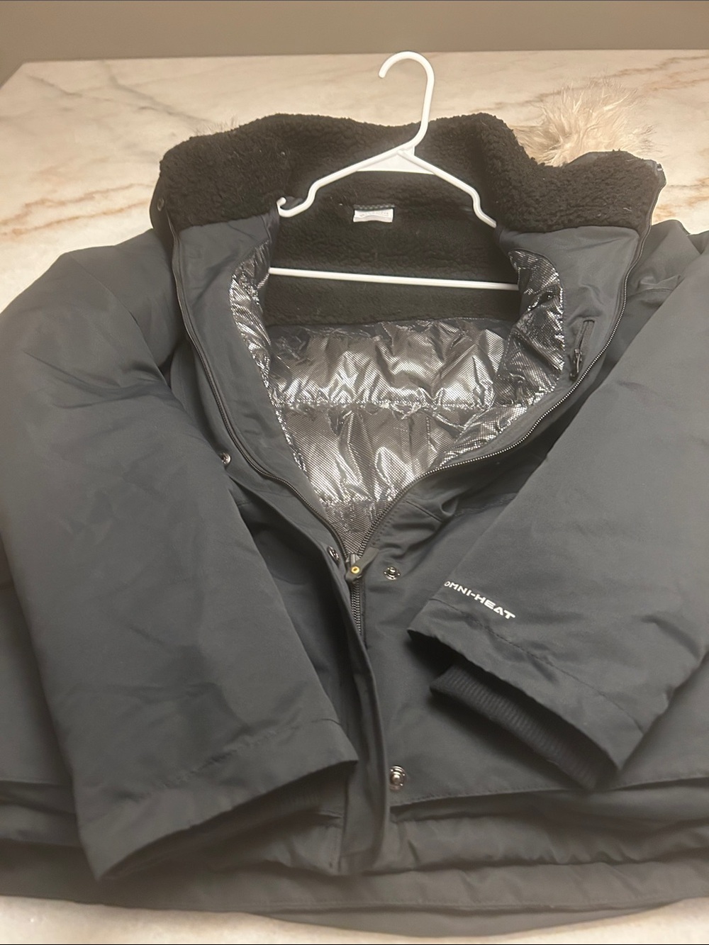 COLUMBIA OMNI HEAT ski/ snow jacket XL